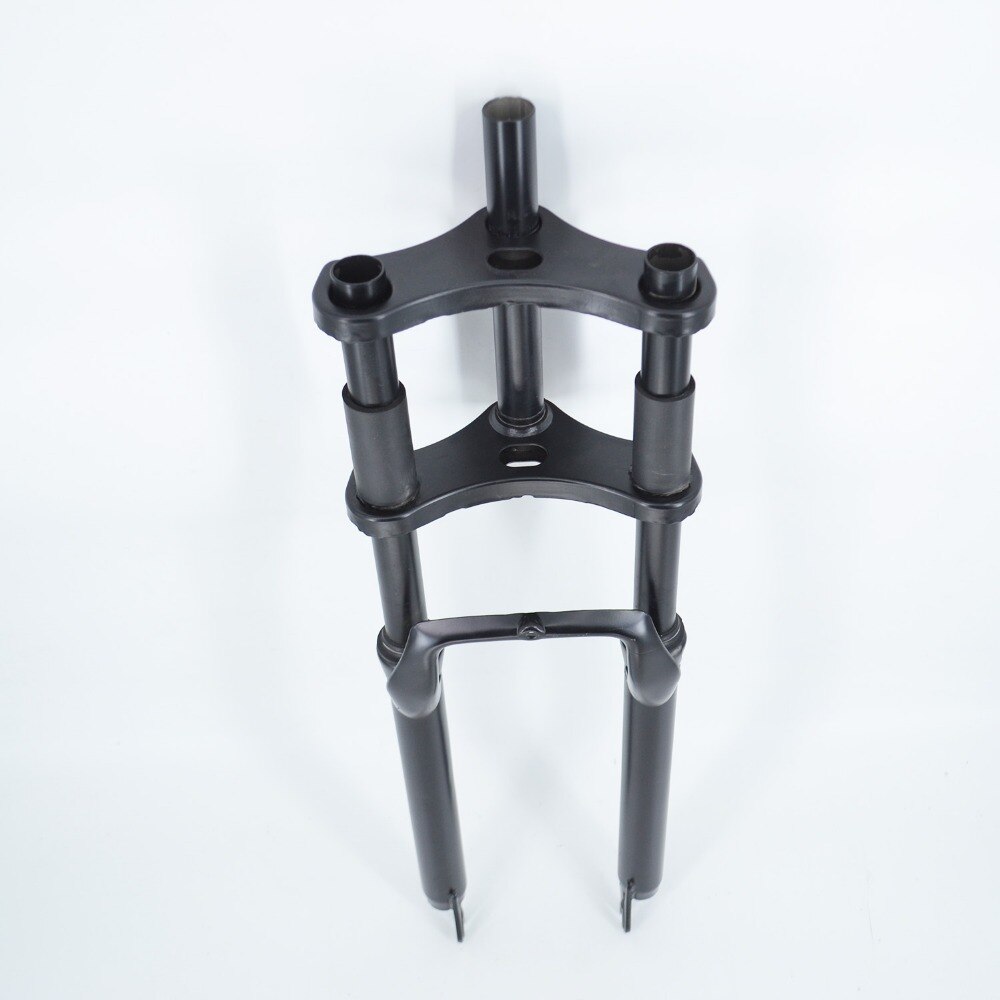 Bicycle Front Snow Fat Fork Disc Brake Triple Crown Mountain Fork 26 inch Black Forks