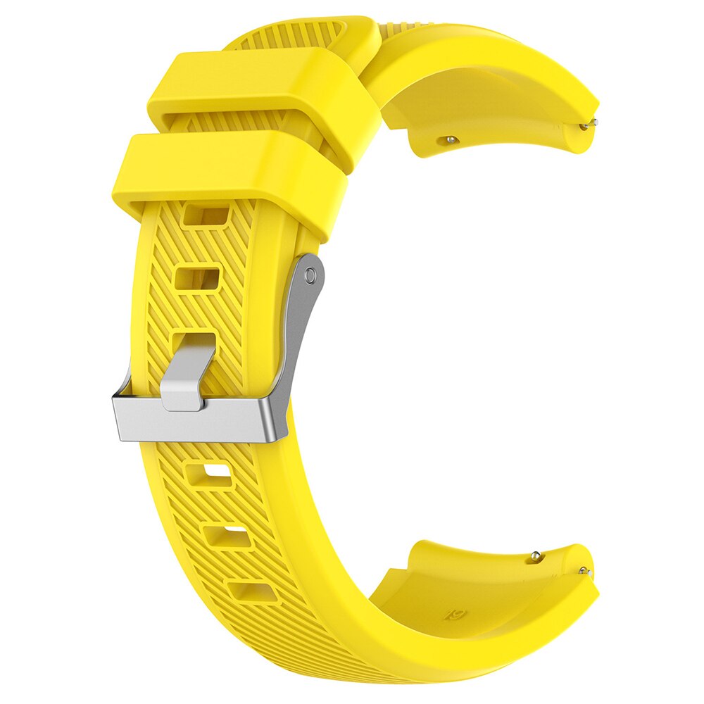 Correas de muñeca de 22mm, pulseras, cinturones para reloj LG G W100/ LG G Watch R W110/ LG G Watch Urban W150, correa de reloj: Yellow