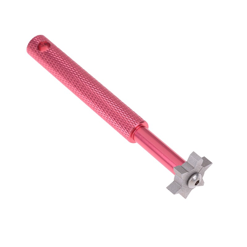 Golf Club Affûteuse Tête Forte Cale Alliage Coin Accessoires De Golf Club de Golf Rainurage Outil D'affûtage: Rouge