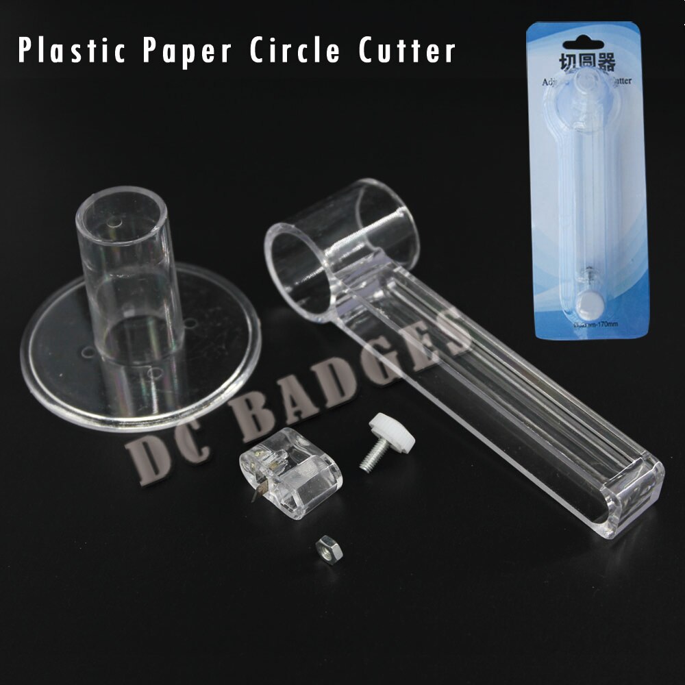 Acrylic Adjustable Circle Cutter 1pc use for paper cutting