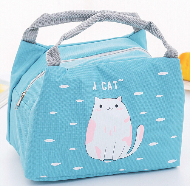 Cute Women Ladies Girls Kids Portable Insulated Lunch Bag Box Picnic Tote Cooler Lunch Bags: B