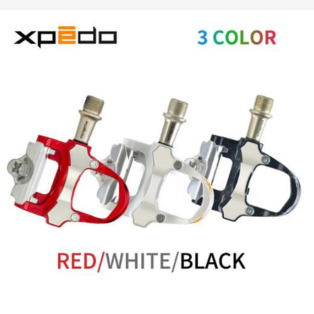 Wellgo xpedo xrf 07mc 235g magnesiumlegering landevejscykel clipless pedal med look keo kompatible klamper selvlåsende pedal