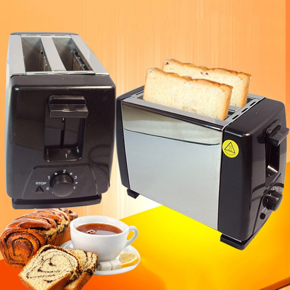 Multifunction Breakfast Maker Machine 2-Slice Automatic Bread Toaster Household Kitchen Baking Breakfast Maker Machine Kitchen