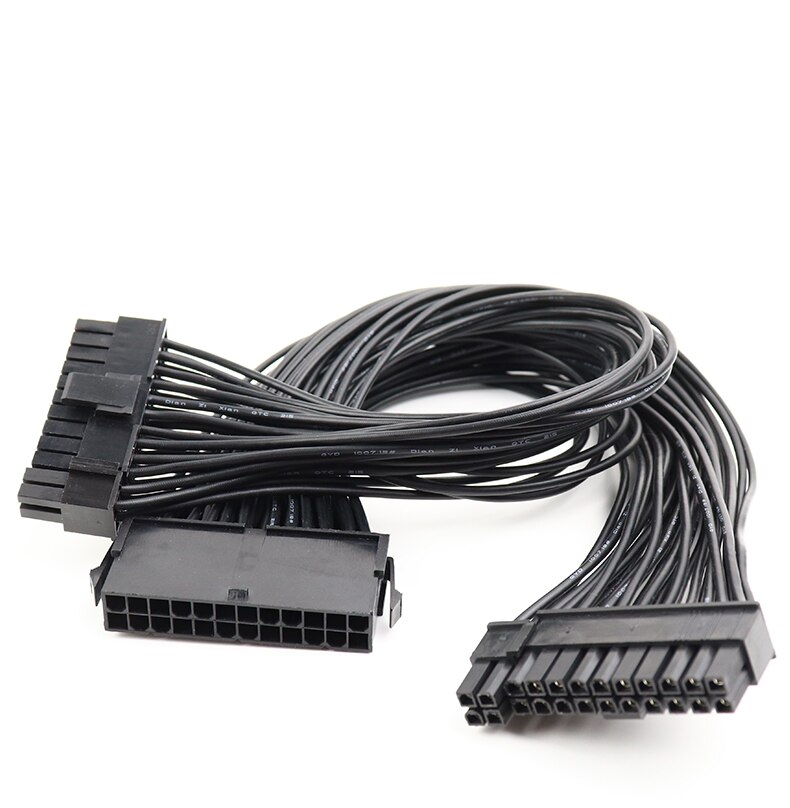 Power Supply ATX /24-Pin Female to 24Pin/20Pin Male Cable Y Splitter - 30cm 60cm