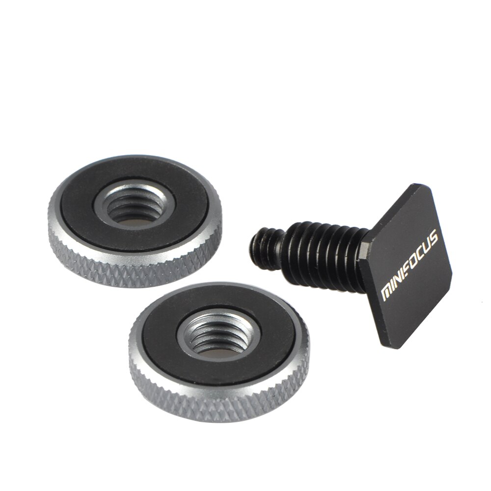 Soporte de zapata para cámara, adaptador de tornillo para trípode de 1/4 "-20, montaje de zapata para Flash para DSLR, Monitor de jaula de cámara, micrófono de luz de vídeo