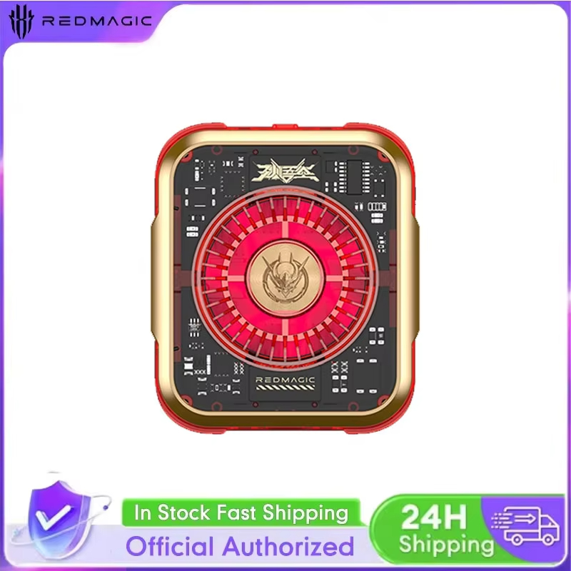 RedMagic Magnetischer Kühler 5 Profi VC Flüssiger Smartphone-Kühler Spielen-Lüfter für Redmagic iPhone Xiaomi Poco X6 Profi Ipad-Kühler: Grau