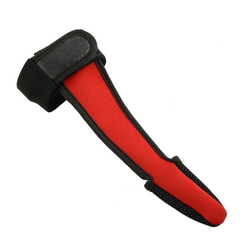 Guantes protectores para caña de pescar, antideslizantes, transpirables, de un solo dedo, DO2