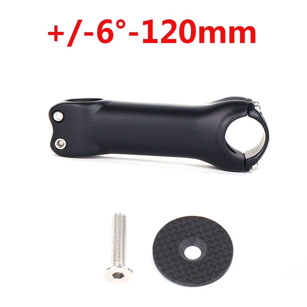 ELITA ONE Mountain Bike Carbon Fibre Stem Road/MTB Bicycle UD Carbon Stems 6/17 Degree31.8mm* 70-130mm: 6 Degree 120mm-2306