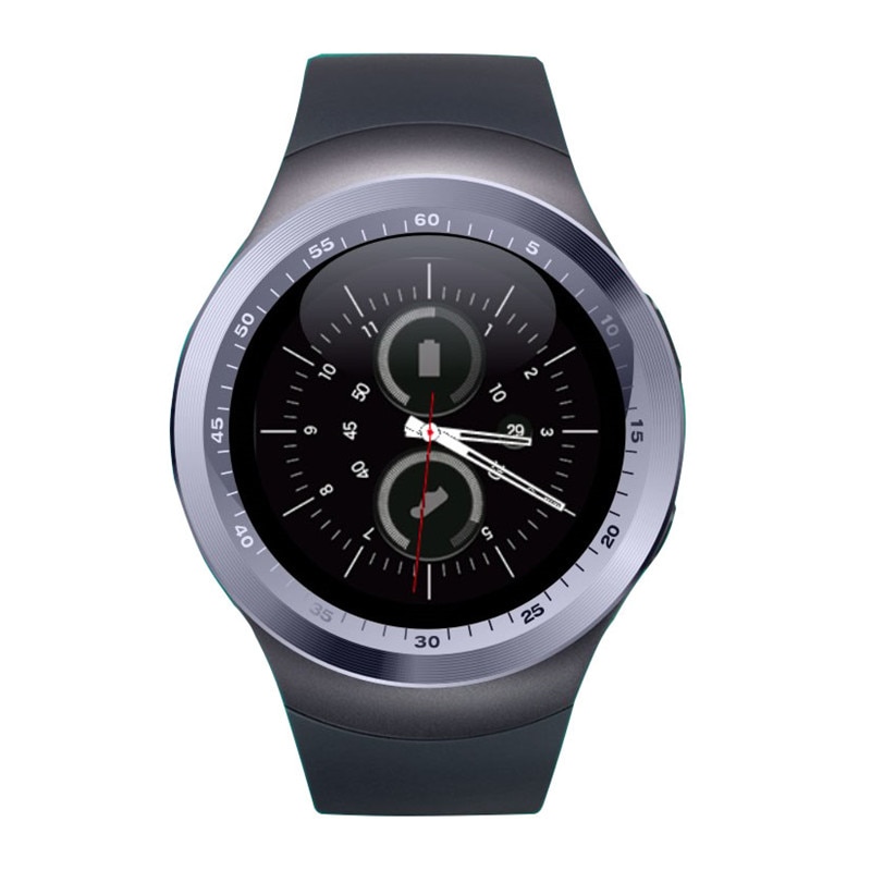 Y1 montre intelligente Bluetooth Relogio Android Smartwatch prend en charge la carte Nano SIM et la carte TF montre intelligente unisexe