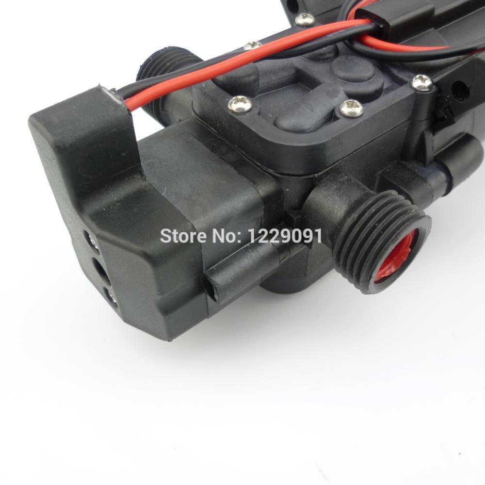 12v 24v dc water pump high pressure self priming diaphragm pump automatic pressure switch small 12 v water pump 60W 5L/min