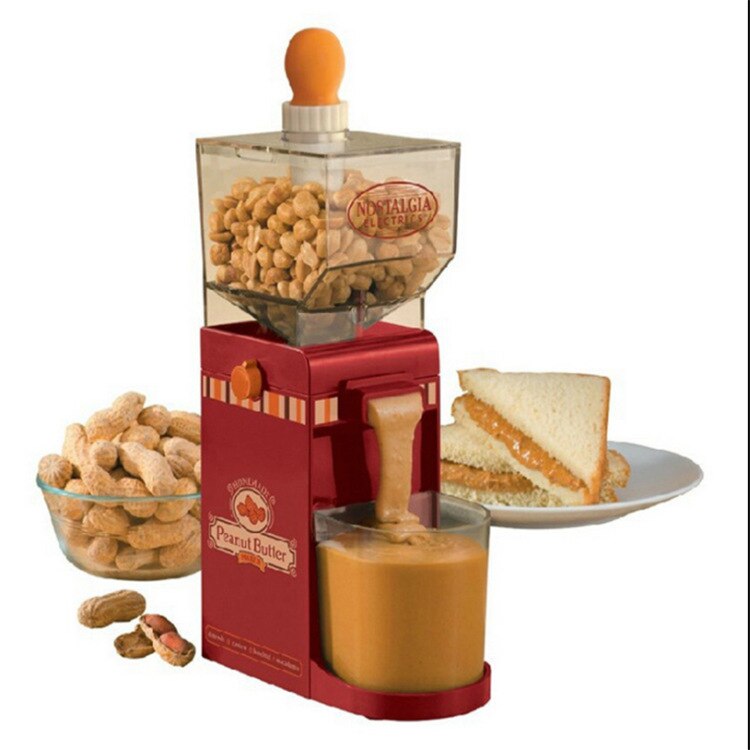 Household grain crusher peanut butter cashew nut electric nut crusher grain crusher peanut butter machine EU/USA/Australia