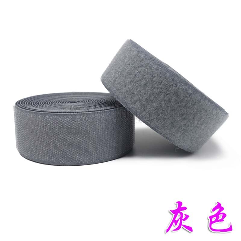 Velcro sin adhesivo de 50mm de ancho, cinta adhesiva para ropa, costura, gancho mágico, pegatina de Loop Strip, palo de alta costura: Color 05