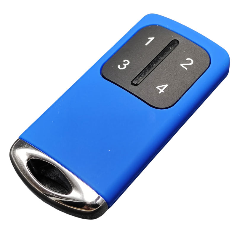 280-868Mhz Universele Rolling Code Zender Garagedeur Afstandsbediening Duplicator Voor Garagedeuropener: Blauw