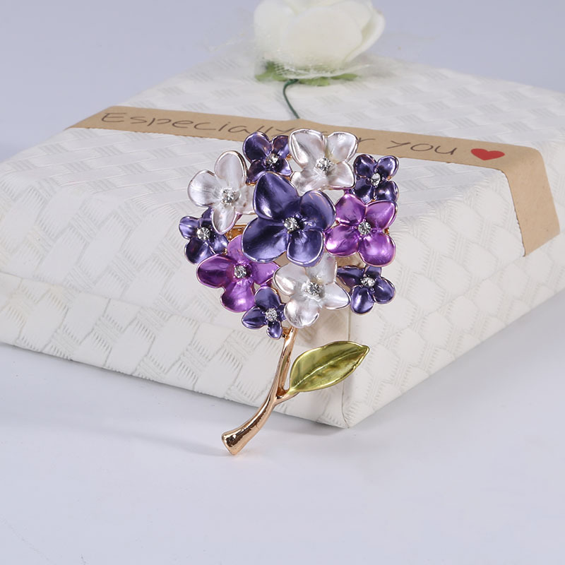 Broche en forme de fleur de tournesol pour femmes, , émail, tulipe, Rose, tournesol, , à la , classique, pour fête de mariage