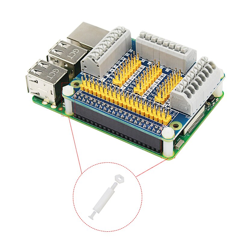 Raspberry Pi 4 Model B/3B 210 Stuks Schroeven Kit M2 M3 Nylon Plastic Schroeven En Moeren + Schroevendraaier + Opbergdoos Case Voor Arduino