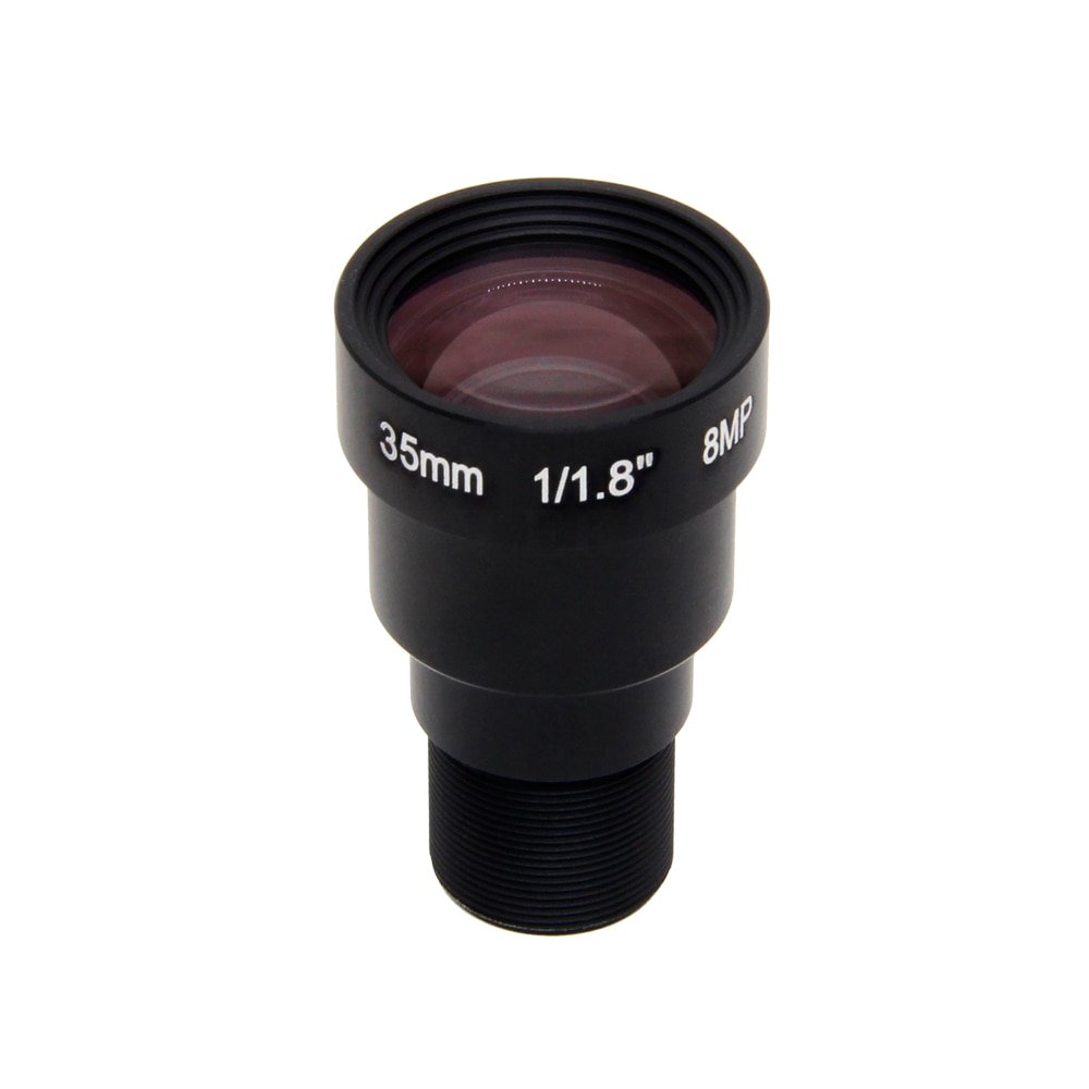 Lente de cámara de acción 4K de 8 megapíxeles, 35mm, M12, Filtro IR, 1/1.8, vista de larga distancia para EKEN, SJCAM, Xiaomi, Yi, Gopro, DJI, cámara deportiva