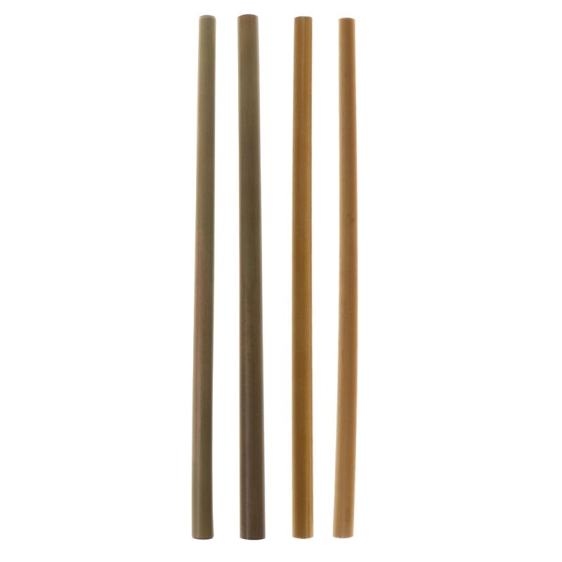 Natural Bamboo Straw Eco Friendly Reusable Straw Organic Bamboo Drinking Straws Bar Accessories