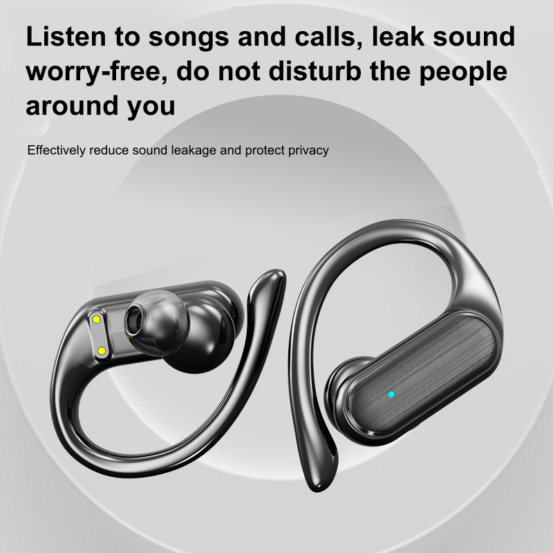 BOSEbye A520 TWS Bluetooth-Kopfhörer, kabelloser HiFi-Kopfhörerhaken, Sport, Laufen, Spielen, Kopfhörer, wasserdicht, praktisch
