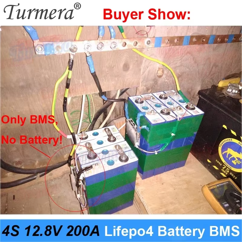 BMS 4s 12.8V Lifepo4 3S 12.6V 4s 16.8V 30A Peak 600A Li-ion batterie BMS Balance pour 3.2V 30Ah à 280Ah démarrage de voiture bricolage utilisation