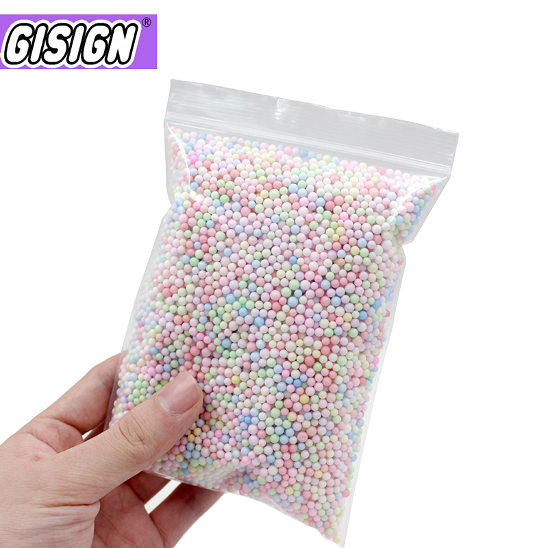 One Pack Snow Slime Balls Accessories Foam Additives Slimes Beads All For Slime Foam Filler Charms Clay Diy Lizun Craft Supplies