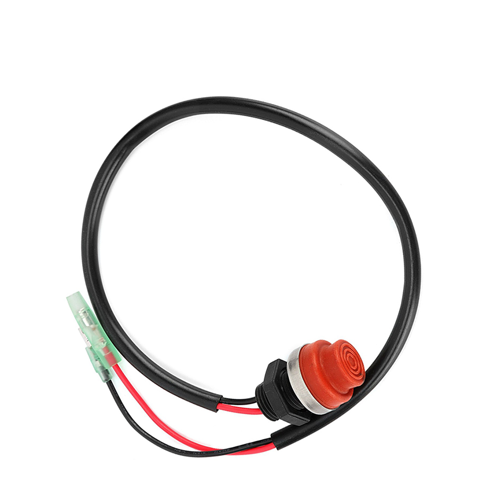 Durable Start Stop Switch Keyless Push Button For Marine Boat Yatch Outboard Engine (75cm/29.5): Default Title