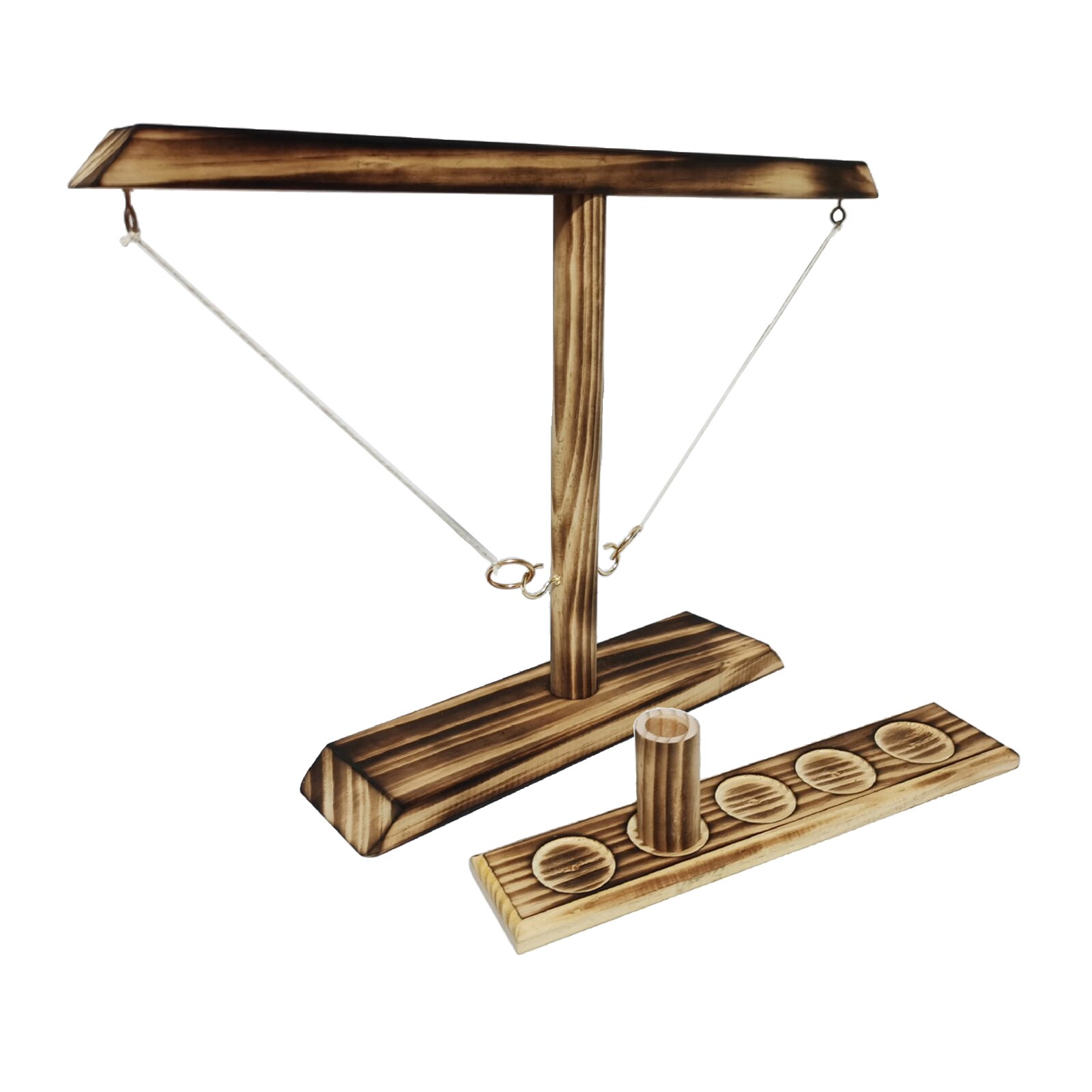 Hook and Ring Game Table Bar Parties Adults Battle Target Game for Family