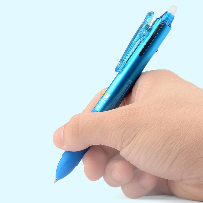 Japon pilote Frixion stylo 3 en 1 effaçable Gel stylo 3 couleurs 0.5mm LKFB-60EF 0.38mm LKFB-60UF couleurs Pastel
