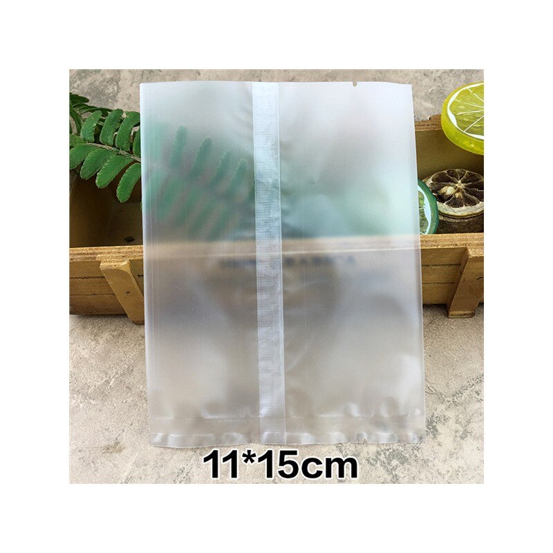 Doorschijnende Plastic Biscuit Verpakking Cake Verpakking Zelfklevende Bag Party Bag