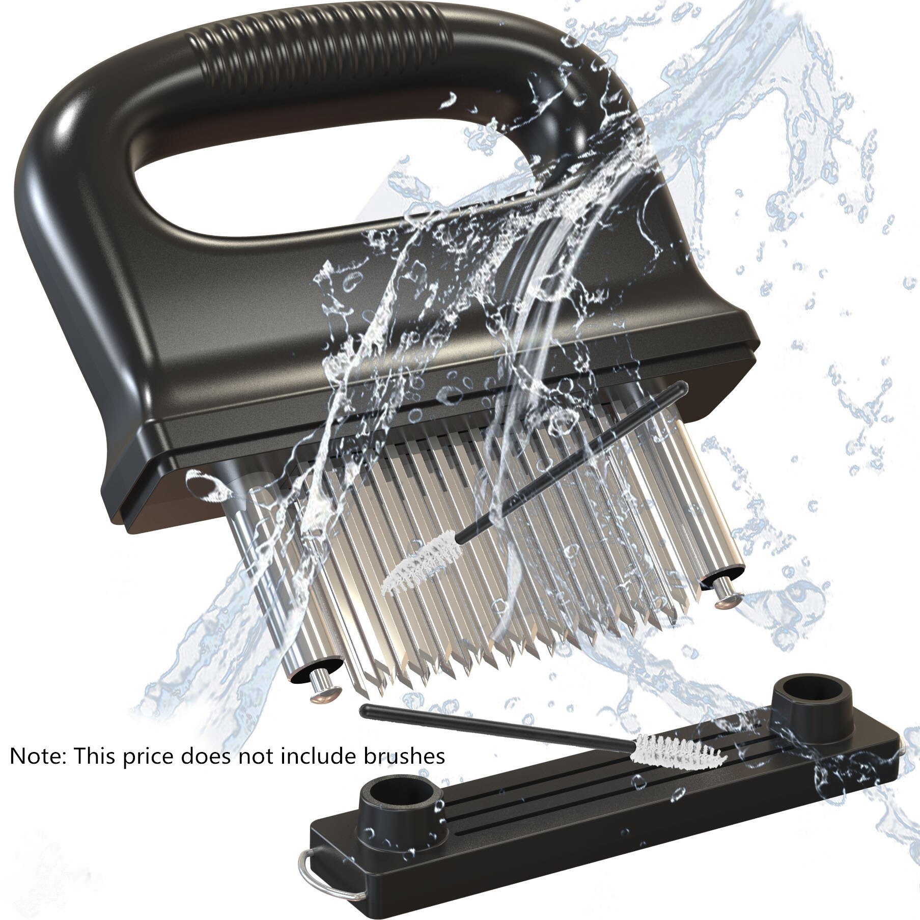 Vlees Tenderizer Cuber, Vlees Tenderizer Machine, Heavy Duty Steak Flatten Tool Vlees Tenderizer Tool Vleesmolen Bevestiging Klem Op Vlees Rolling Tenderizer Vlees Tenderizer Cuber, Vlees Tenderizer Machine, Heavy Duty Steak Flatten Tool Vlees Tenderizer Tool Vleesmolen Bevestiging Klem Op Vlees Rolling Tenderizer