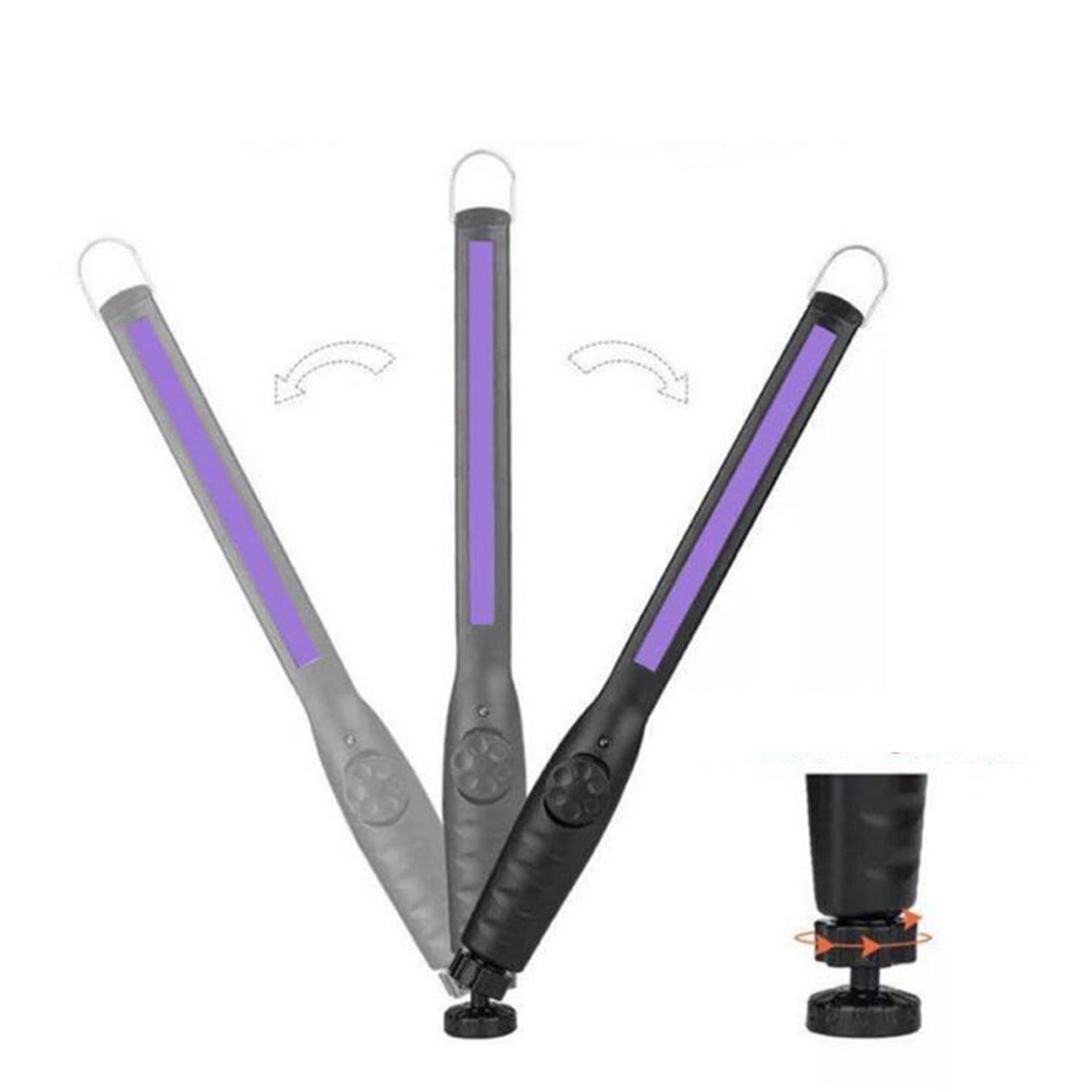 Portable UV Light Sterilizer UVC Lamp Sanitizer Stick Ultraviolet Lamp Bactericidal Disinfection Germicidal Lamp