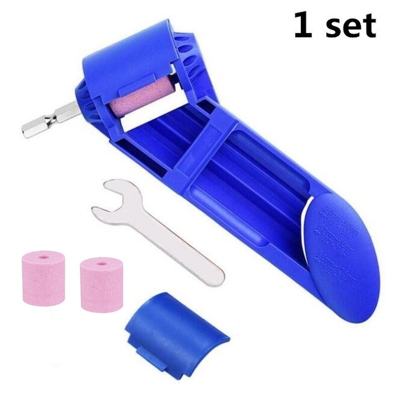 1 set bärbara borrslipverktyg korundslipskiva borrslipare titanborr borrmotordrivna verktygsdelar metall: Paket 3
