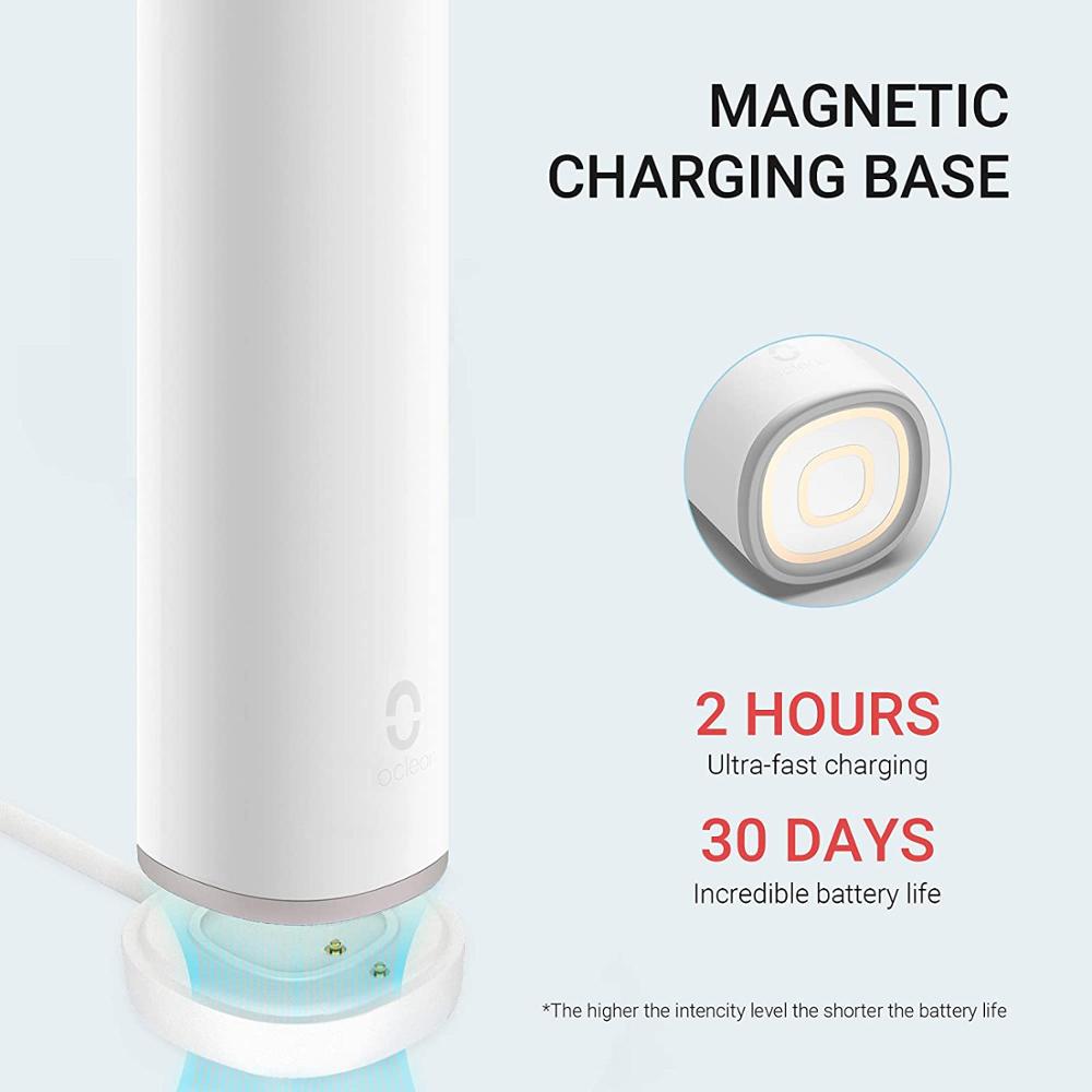 Oclean Z1 elektryczna soniczna szczoteczka robić zębów szybka ładowarka wyświetlacz doprowadziło IPX7 wodoodporna z 3 trybami czyszczenia inteligentna szczoteczka robić zębów dla dorosłych