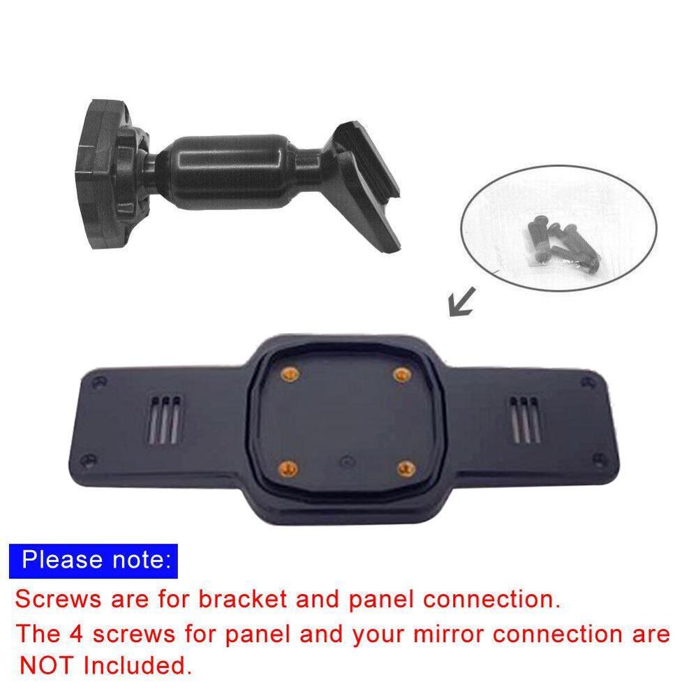 Car Interior Rear View Mirror Back Plate Panel+Bracket Car DVR Instead Of Strap,Car Rearview Mirror Mounting Bracket