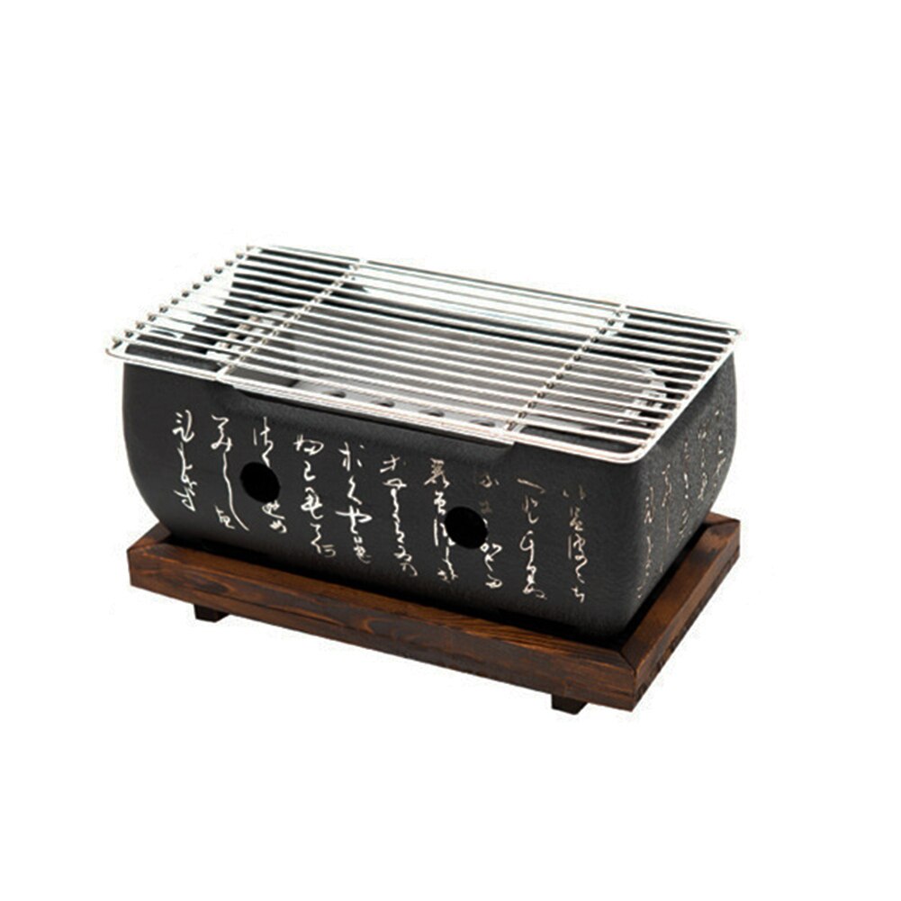 Portable Barbecue Stove Aluminum Camping Picnic Household BBQ Grill Oven