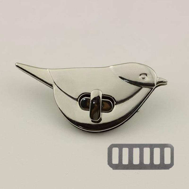 1 st Metalen Vierkante Kleine Tas Turn Lock Twist Lock Sluiting Leer Craft Vrouwen Tas Handtas Schoudertas Portemonnee DIY Tas Hardware: MULTI