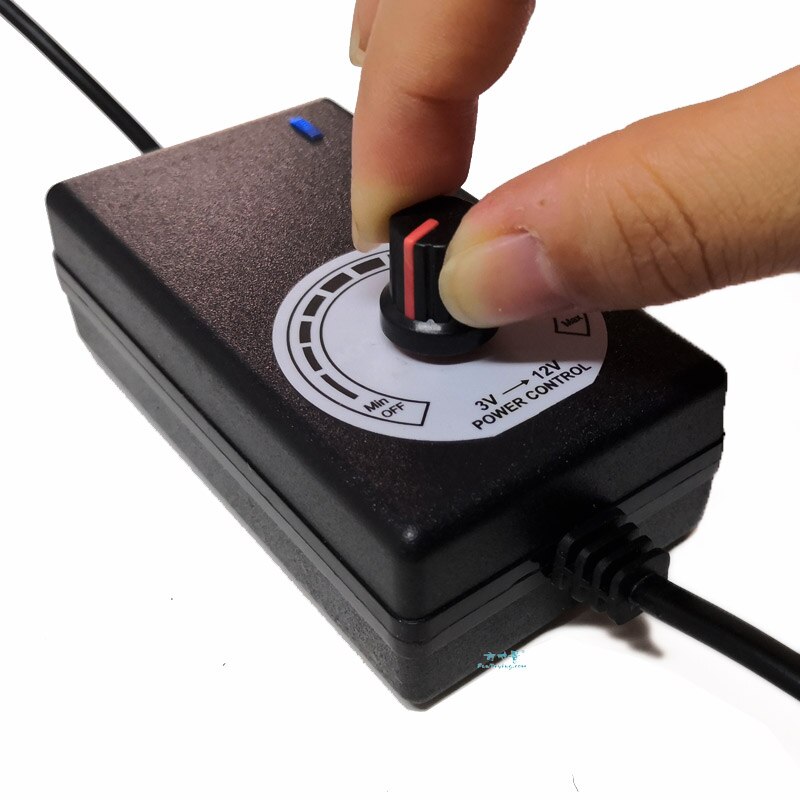 3-12V Verwisselbare Voeding, Met 6 Output Poorten/Railway Layout