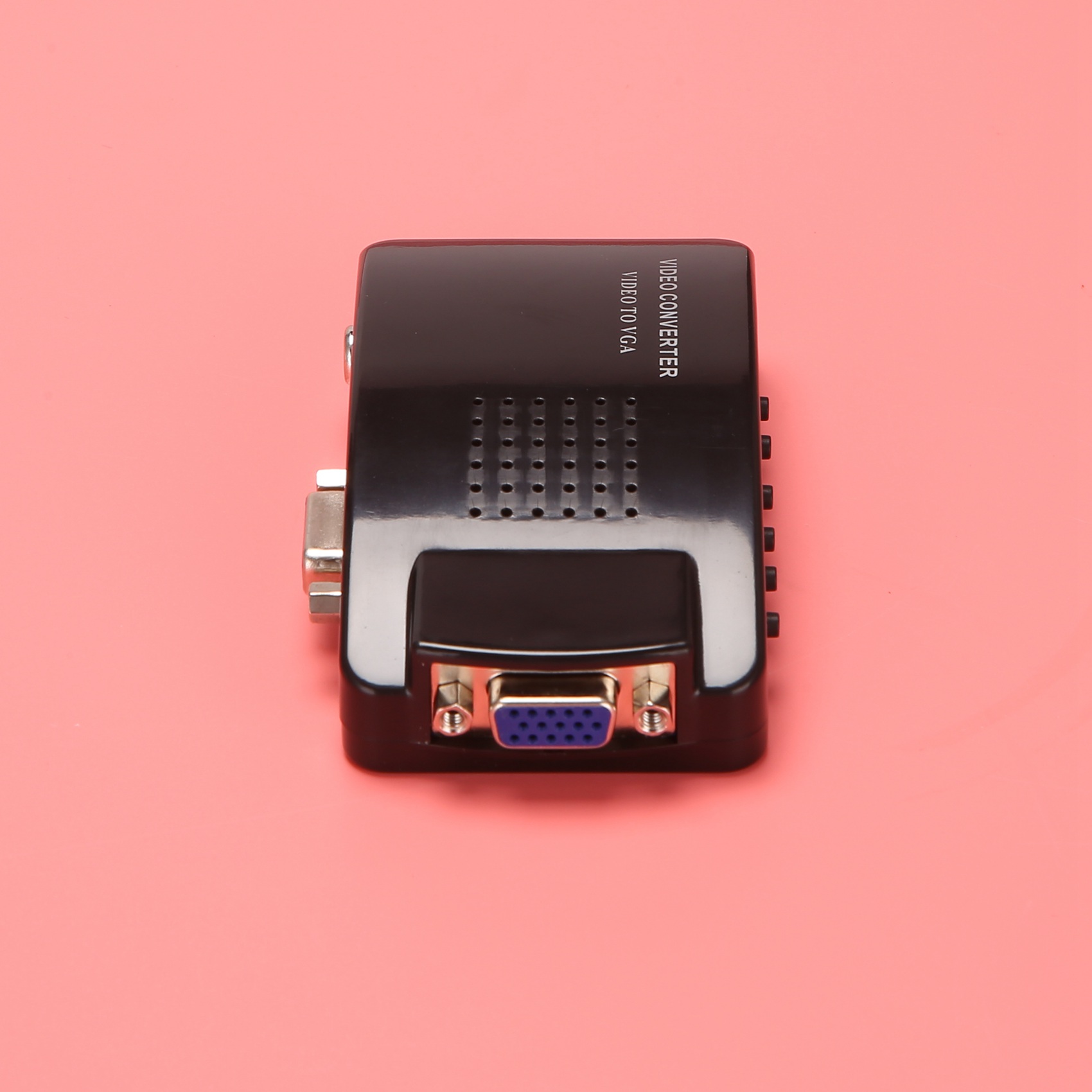 Av Naar Vga Adapter Rca Vga Converter Pc Rca Composiet S-Video Av Ingang Naar Pc Vga Lcd Output Converter Schakelkast