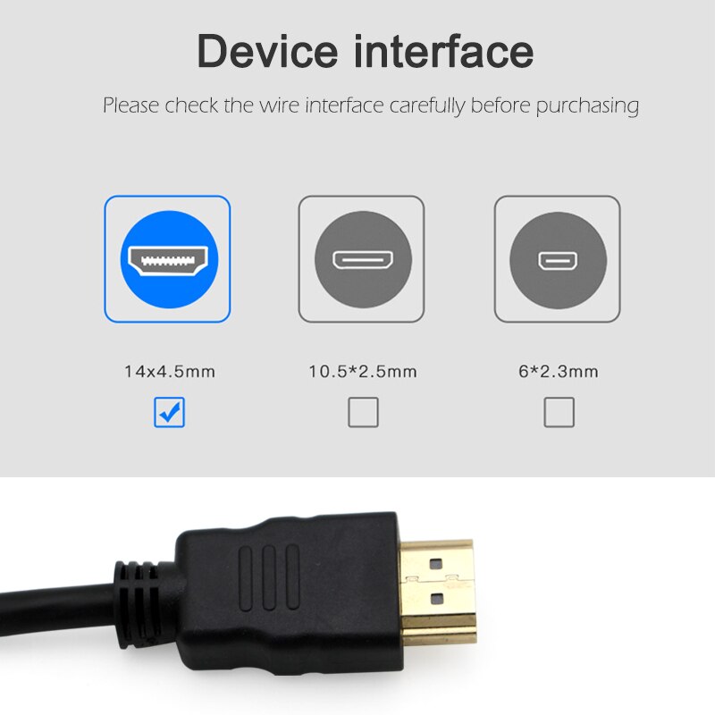 HDMI-compatible Male to Female Cable Connector Adapter Port 1080P Projector Displays Monitor HDTV Extension 0.3 0.5 1 1.5m 2m 3m