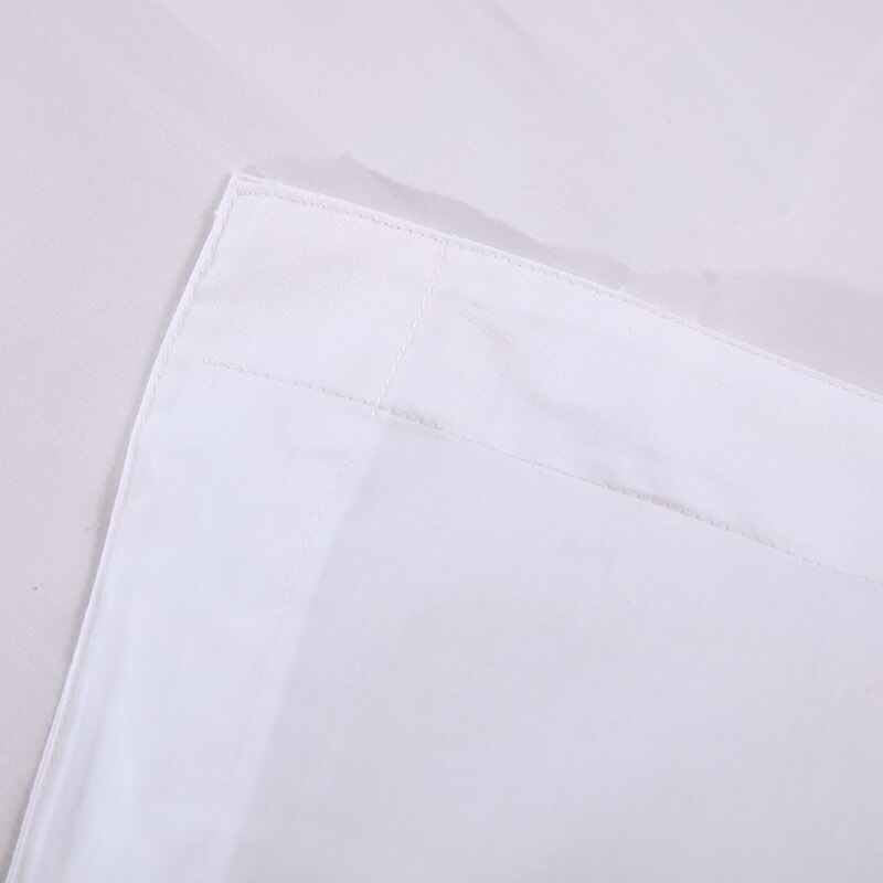 Huishoudtextiel Hotel Dekbedovertrek 240X220 Dekbedovertrek Pension Effen Wit Dekbedovertrek Satijnen Strepen Gooi Mechanische Wassen