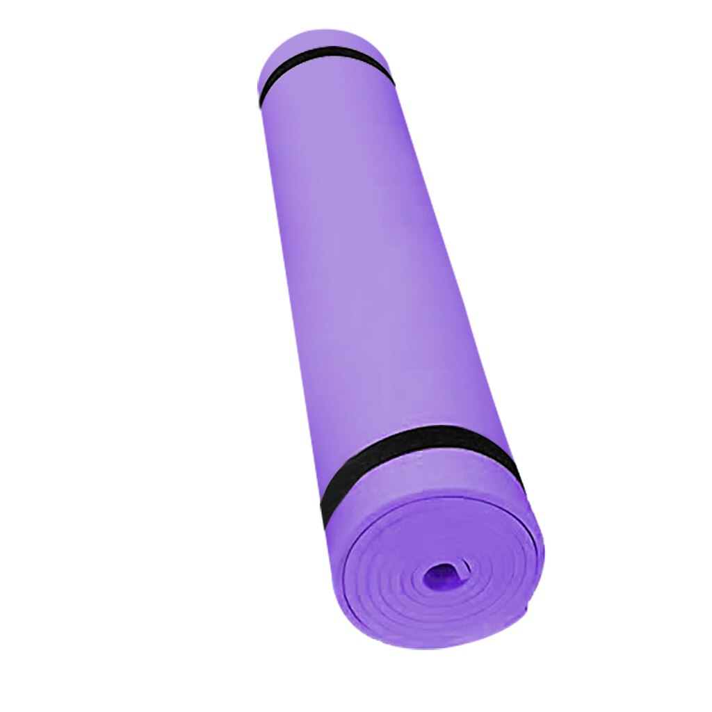 Yoga Mat Pvc Yoga Matten Anti-Slip Deken Gymnastiek Sport Gezondheid Afvallen Fitness Oefening Pad Sport Yoga Mat: Purple