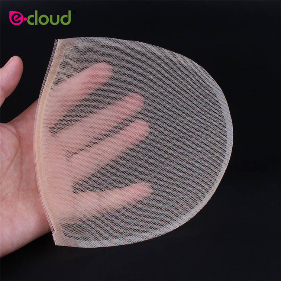 DIY Wide Gap Mono Net Top Front U Part Weaving Wig Cap Net Foundation Base Cap by Wig Base Tools Wig Net