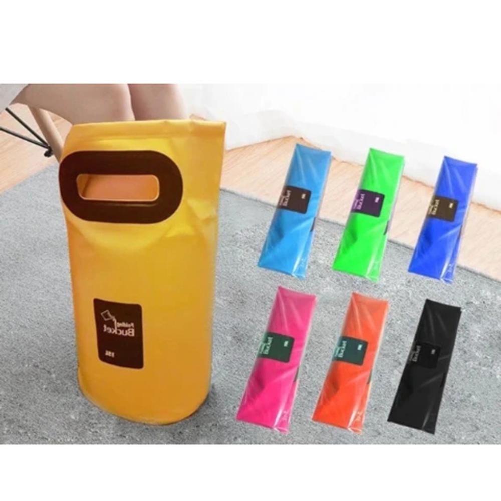Folding storage Portable Waterproof Water Bag Folding Bucket Water Storage Container Carrier Bags For Fishing Camping Hiking