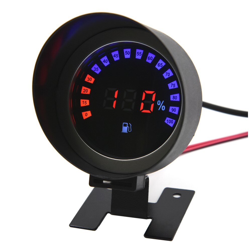 HD Tankanzeige Auto Digital Manometer Meter für Motorrad Stiefel Auto Lkw RV Wasserdichte Heizöl eben Messgerät LCD ebene Anzeige