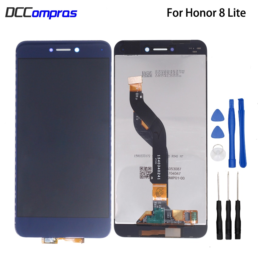 Originele Voor Huawei Honor 8 Lite LCD Display PRA-TL10 AL00 Touch Screen Digitizer Voor Honor 8 Lite Screen LCD Display met Frame