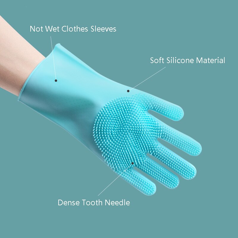 Hond Haar Kam Silicone Honden Grooming Borstel Handschoen Puppy Douche Cleaning Borstels Kat Hond Massage Handschoen Huisdieren Accessoires