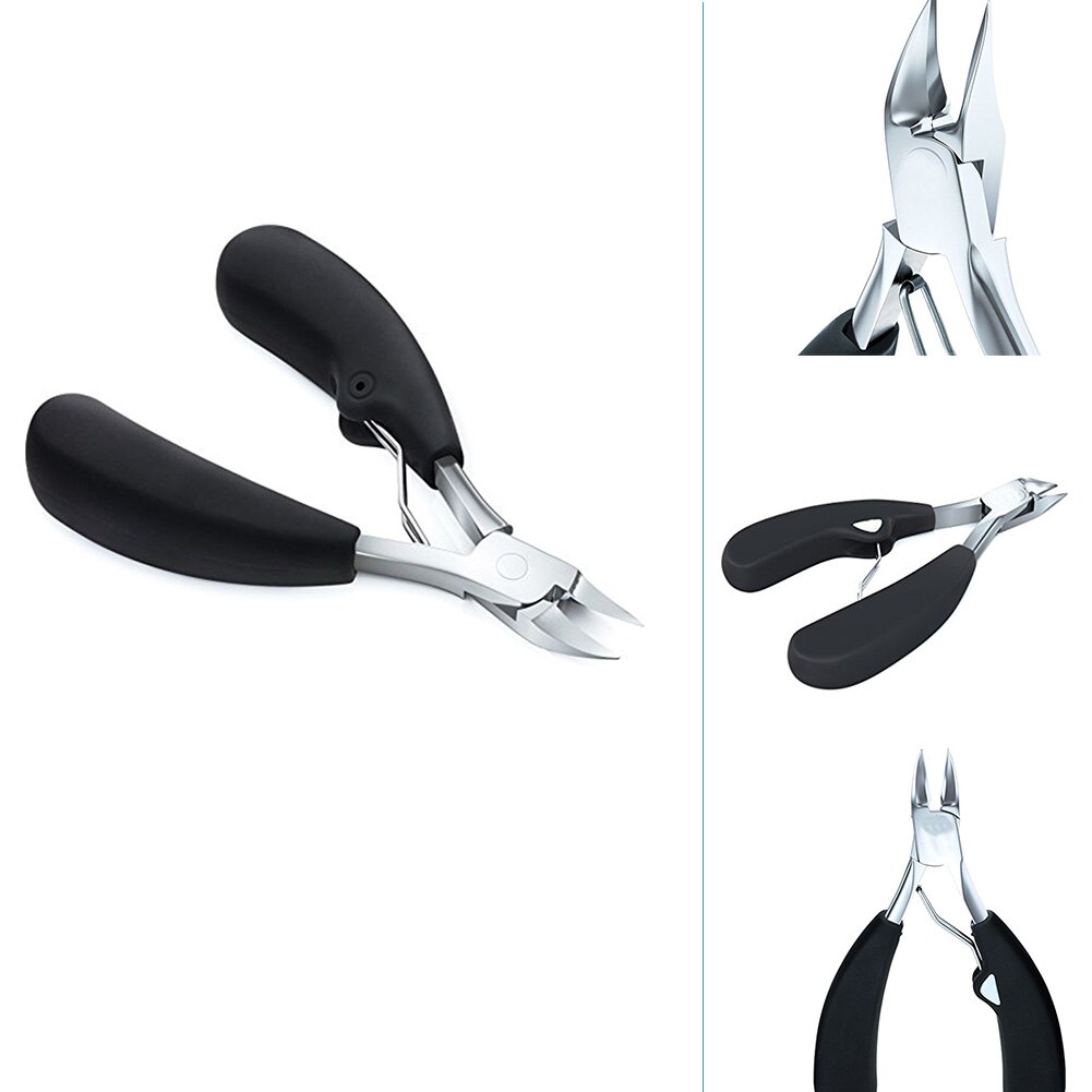 Foot Care Toenail Clipper Stainless Steel Toe Nail Cutter For Thick Ingrown Nails Toenails Fingernail Paronychia Nippers SSwell