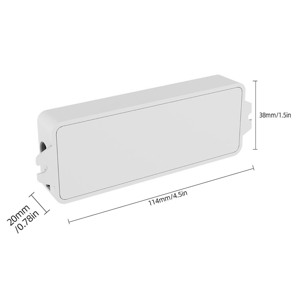 Tuya zigbee led-controller  dc 12v 24v 15a 5 in 1 rgb cct rgbw rgbcct led-streifen-controller  rf 2.4g fernbedienung smart home  wz5