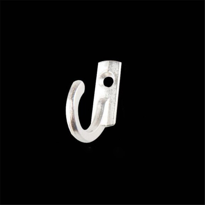 5/10/20PCS Single Prong Hook Mini Size Wall Mounted Retro Robe Cloth Hanger for Coats Hats Towels Keys: A / 5PCS