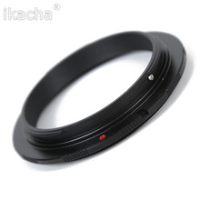 Metalen Camera Macro Lens Reverse Adapter Ring Voor Nikon Ai Naar 49Mm 52Mm 55Mm 58Mm 62mm 67Mm 72Mm 77Mm Schroefdraad Mount