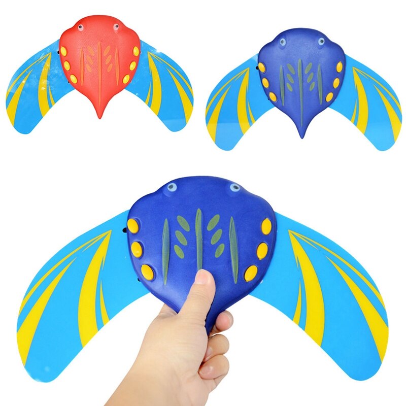 Mini Fish Underwater Glider Self-Propelled Adjustable Fins Pool Game For Children Kids